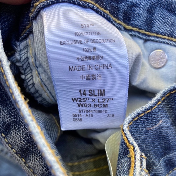 Levi’s boys 514 slim - Picture 3 of 3